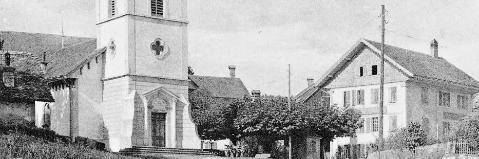 Corcelles - Eglise état 1893-1930