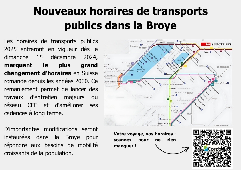 Horaires 2025